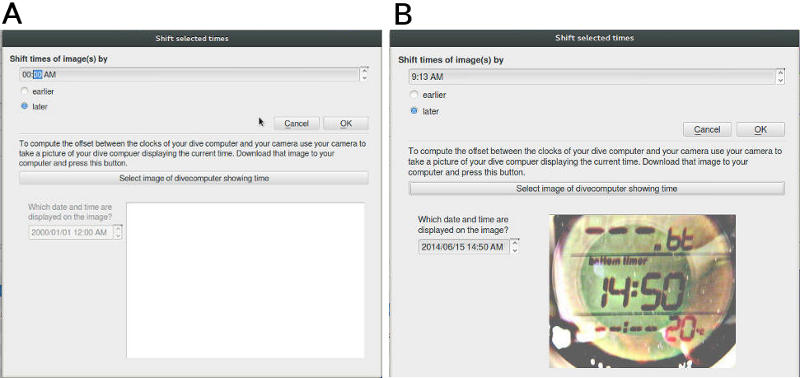 FIGURE: Synchronisation dialog