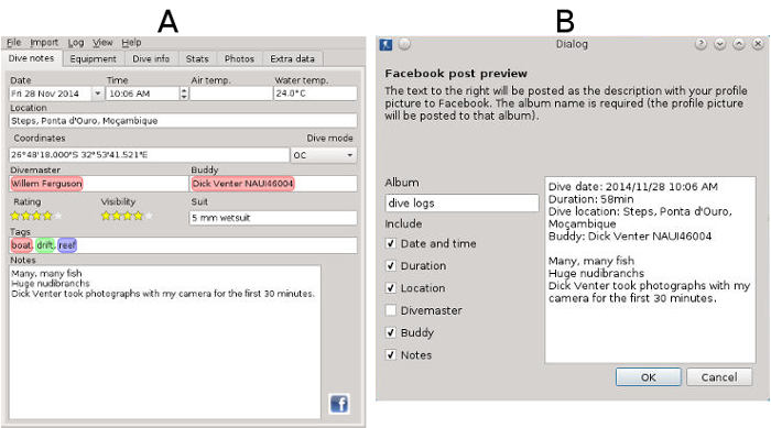 Figure: Facebook login