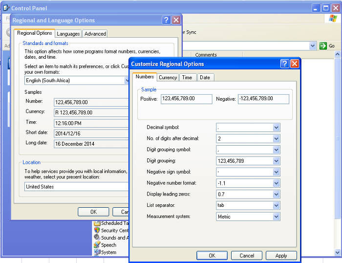 FIGURE: Win List separator