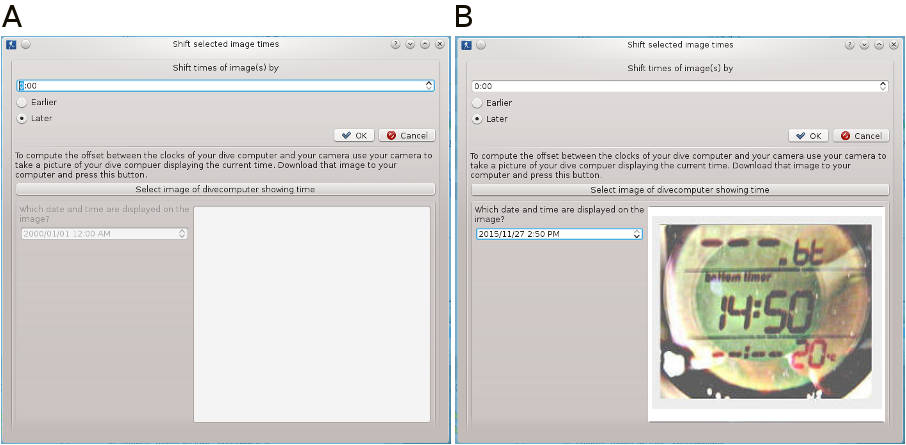 FIGURE: Synchronisation dialog