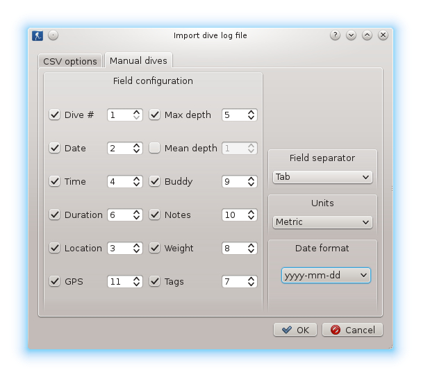 FIGURE: Diálogo de descarga de archivos CSV manuales