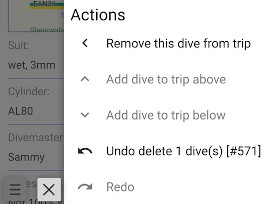 FIGURE: Undo delete dive