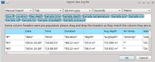 FIGURE: CSV download dialog 1