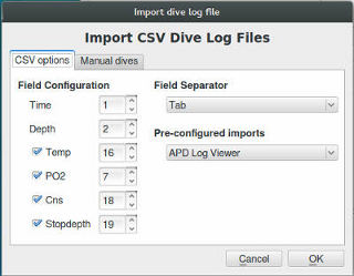 FIGURE: CSV download dialogue