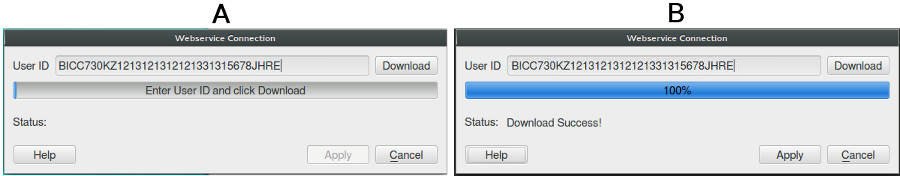 FIGURE: Descargar datos GPS de la app Companion]