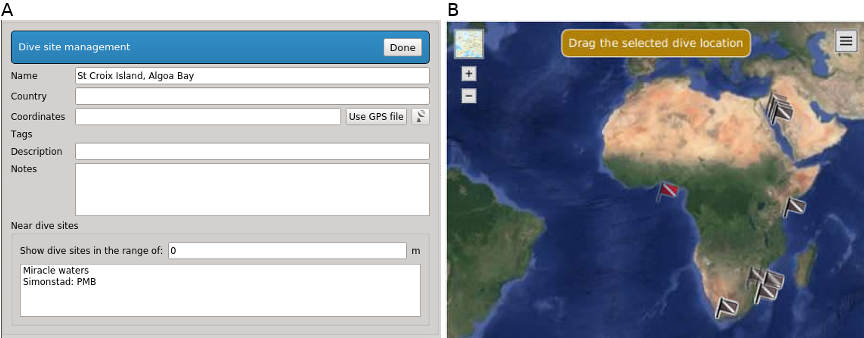 FIGURE:Location creation panel