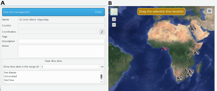 FIGURE:Location creation panel