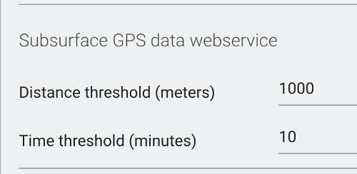 FIGURE: GPS configure