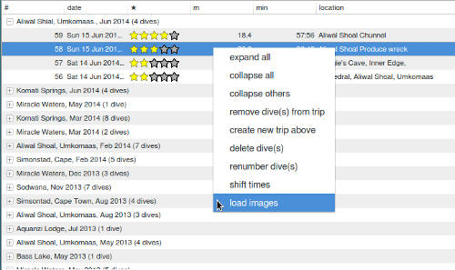 FIGURE: Load images option