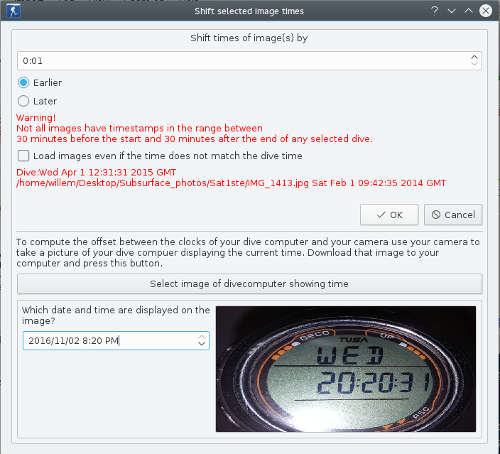 FIGURE: Synchronization dialog